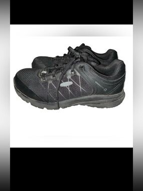 Keen Utility vista Work Shoes Black  Mesh Lace up Alloy Toe Size 9.5M
